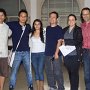 Larry Jiménez, Carlos Moreno, Karen Salazar, Carlos Cultid, Diana Ramos y Edgar Camero (Colombian Team).